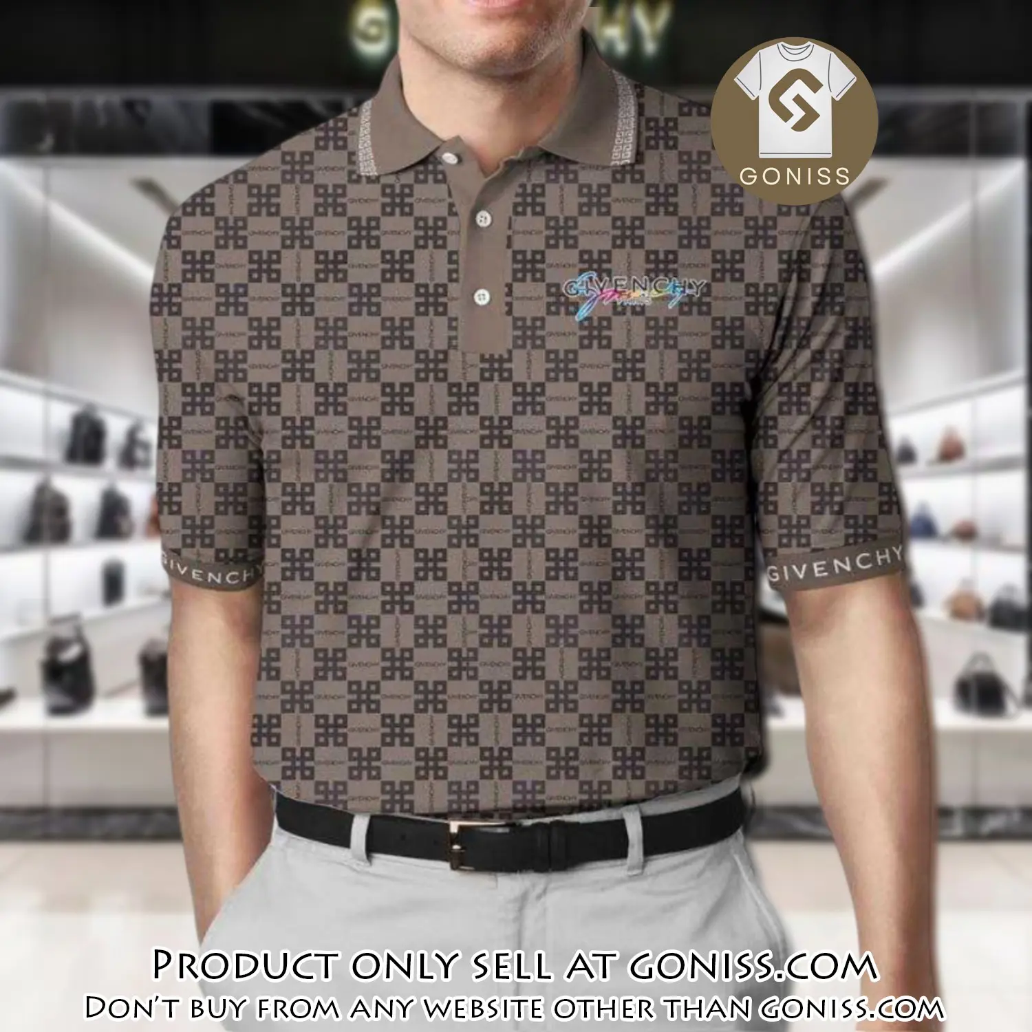 Givenchy premium polo shirt  luxury polo shirt for men pls516 gn0743254